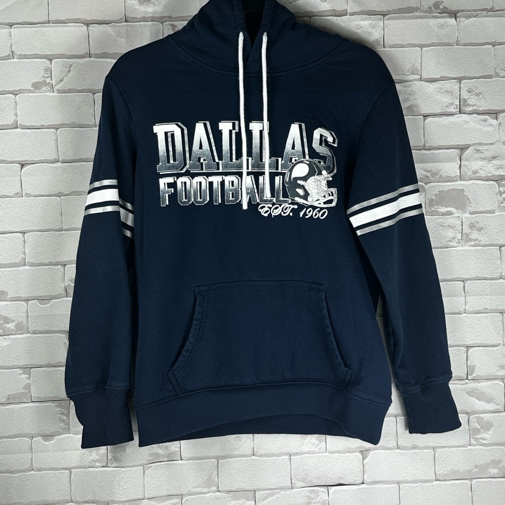 Dallas Cowboys Women’s Football Navy Hoodie| S